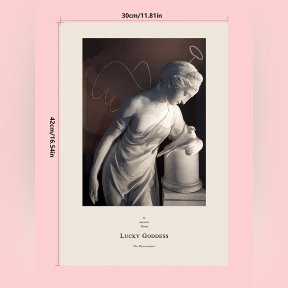 2 Aesthetic Poster Prints from SHEIN - Picture 3 of 5